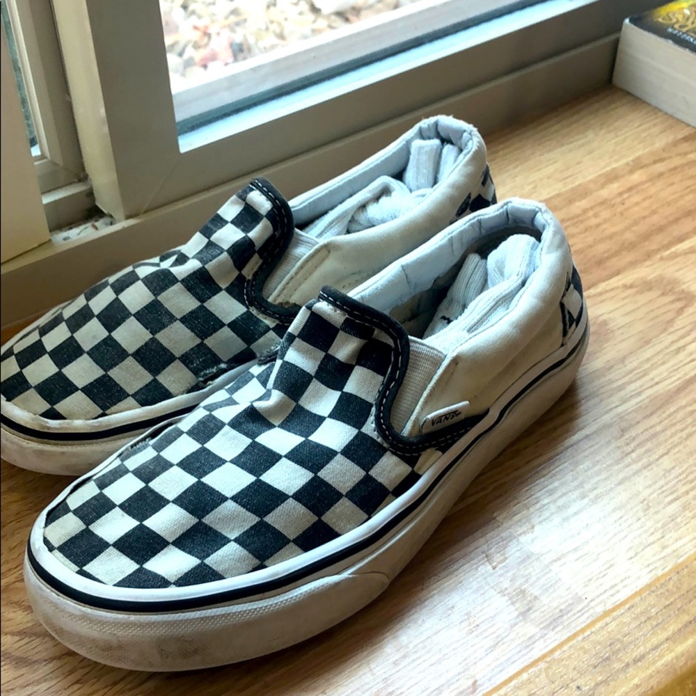 Checkered vans